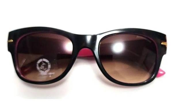 Juicy Couture  Tortoise Purple Square Sunglasses Gold Heart D6