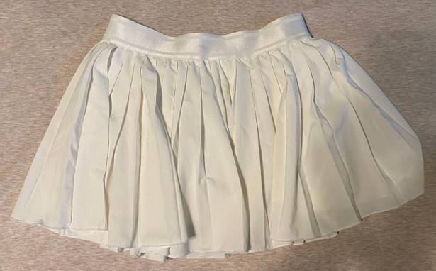 Athletic Skirt White Size M