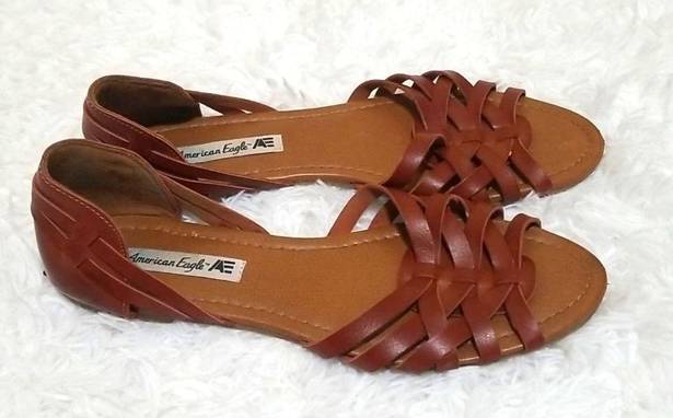 American Eagle   Brown Flats size 8.5