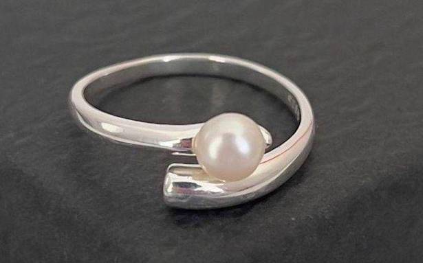 Sterling Silver S925  Freshwater Pearl Ring* 