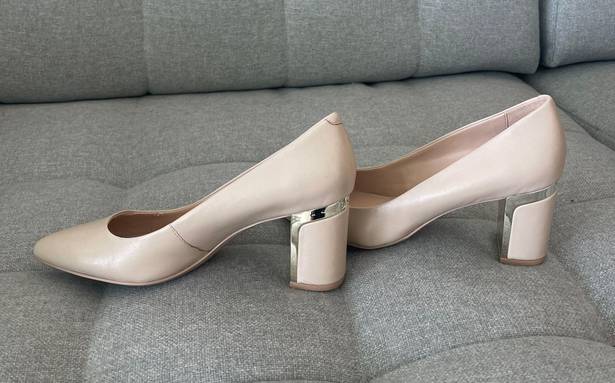 DKNY Nude Pointy Heels