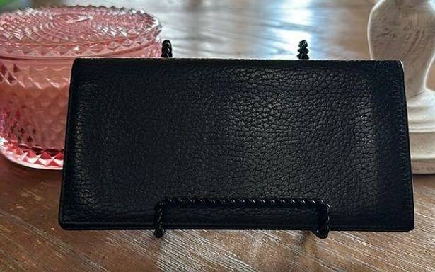 Salvatore Ferragamo  pebbled leather bifold wallet
