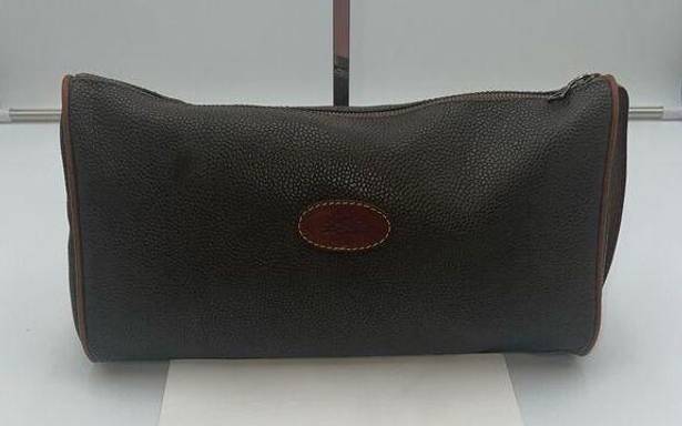 Mulberry  Vintage Brown Pouch / Make Up / Brush Bag / Purse / Clutch Bag.