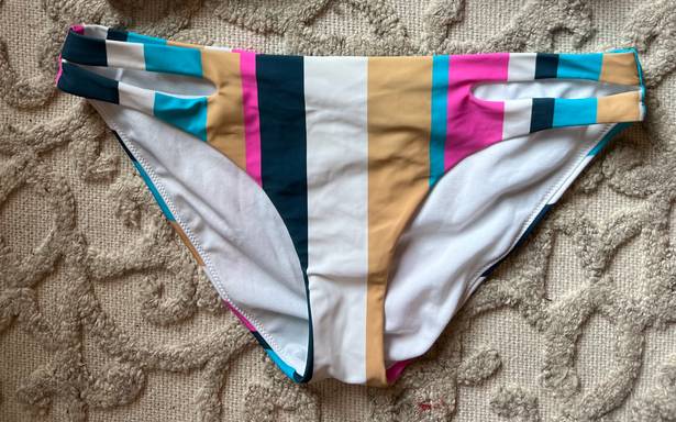 Raisin's  Juniors' Belle Mar Striped Bikini Bottom