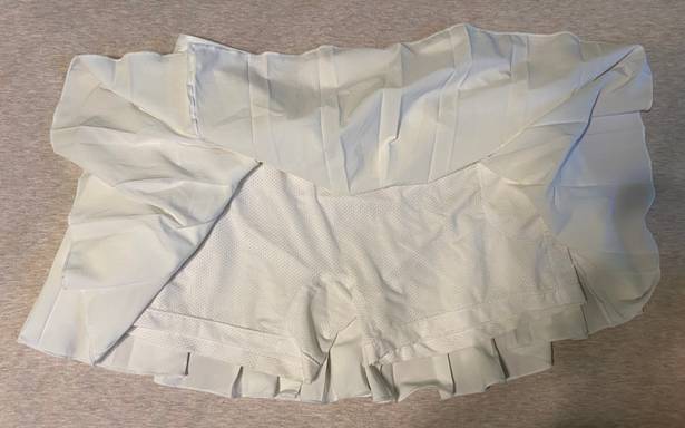 Athletic Skirt White Size M