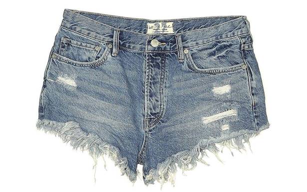 Free People Low Rise Denim Shorts