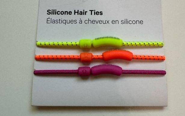 Lululemon Silicone Hair Ties  NWT