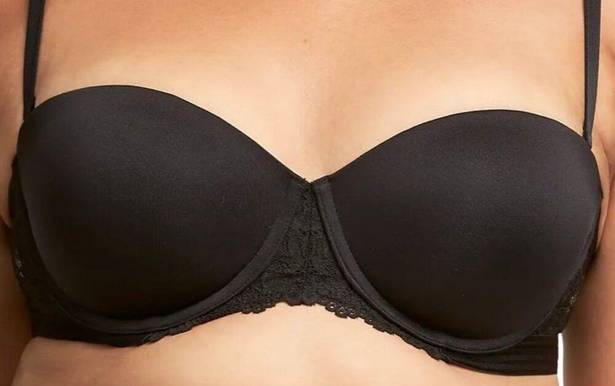 Maidenform  Convertible Multiway Push-Up Strapless Bra Size 36D Black