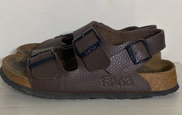 Birkenstock Birki's by  Brown Dual Front Strap Sandals Size EUR 38 Womens/Mens