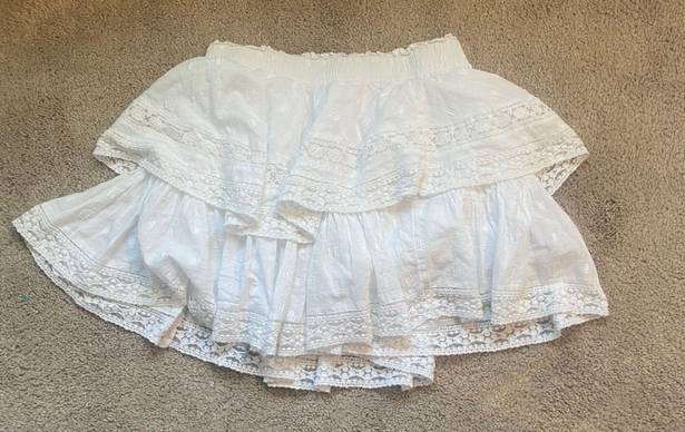 American Eagle Outfitters Layered Lace Skirt