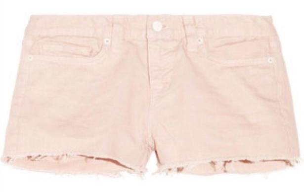 Delia's DELIA’s Peach Cut off shorts