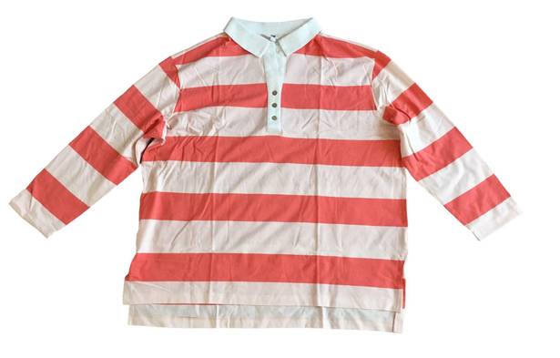 Polo Large Striped Rugby  Shirt