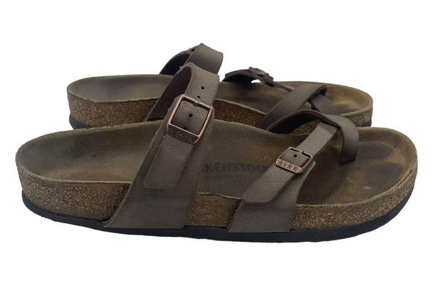 Birkenstock  Mayari Gray Toe Strap Sandals EU 39 US 8 - 8.5