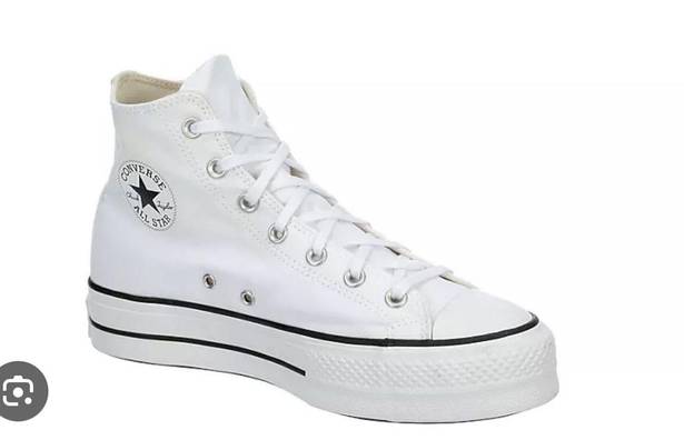 Converse White Platform Sneaker