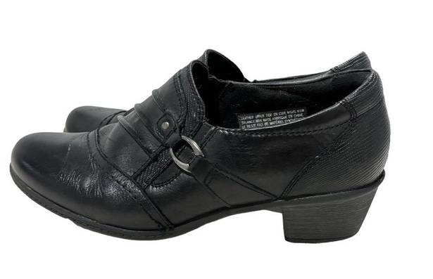 Earth Origins Women’s  Marietta Shootie black shoe heels size 8.5 wide