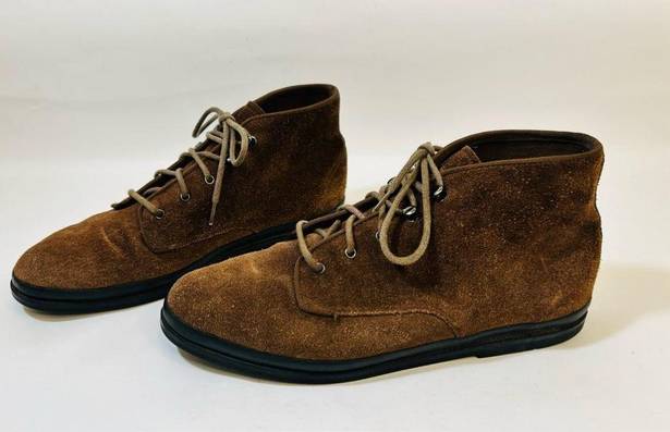 Keds Vintage  Brown Suede Chukka Boots size 9.5