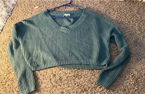 Aeropostale Green Knit Sweater