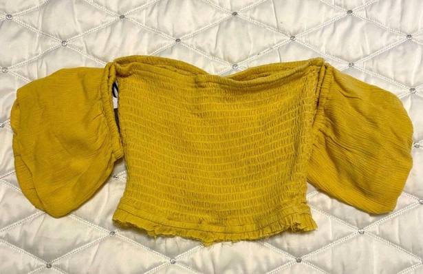 Revolve NEW  YELLOW TOP XS