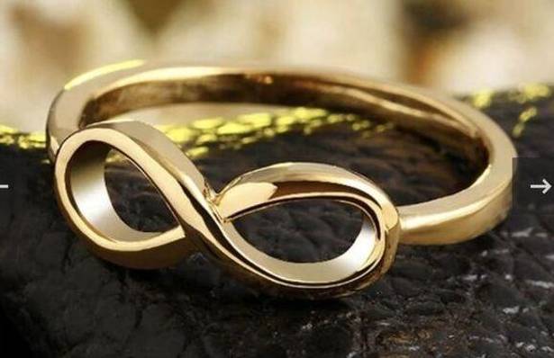 infinity Gold  Ring