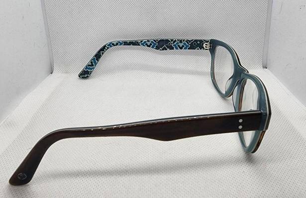 Vera Bradley  Darlene Brown & Blue Prescription Glasses Frames