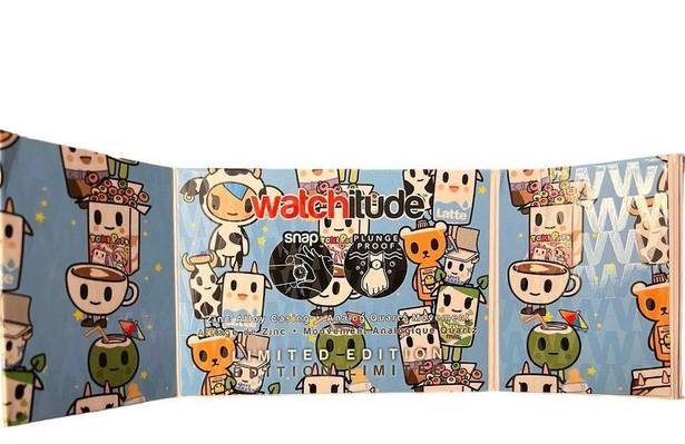Tokidoki Watchitude  Moofia Rare Limited Edition #552 Snap Watch New In Box NIB