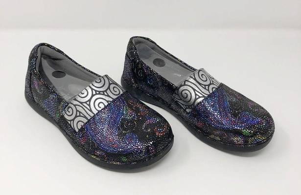 Alegria Algeria Surreally Pretty Multicolor Nurse Shoes