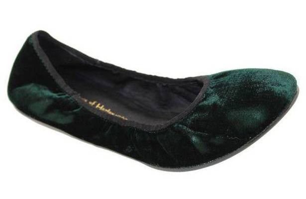 House of Harlow  Baron Green Ballet Flats Size 7 M