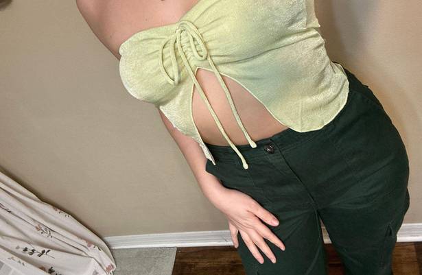 Edikted Split Front Tube Top