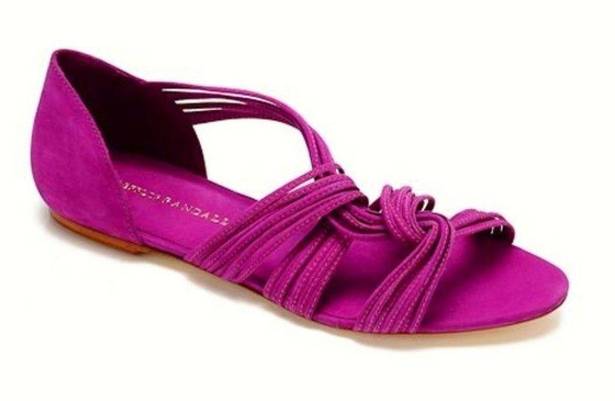 Loeffler Randall Flippa Mignon Braid Suede Sandals