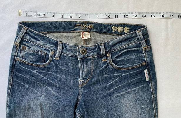 Silver Jeans  Denim Bermuda‎ Shorts Womens Size 26 Blue Medium Wash