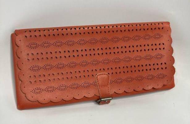 American Eagle  Outfitters faux leather clutch 11”x 5”