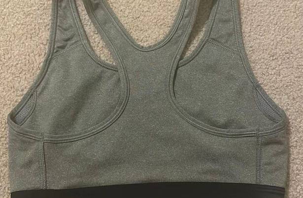 Nike Dri-Fit Gray Sports Bra