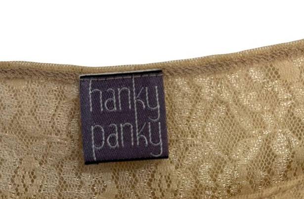 Hanky Panky VINTAGE  Brown Sleeveless Layered Lined Sequin Tank Top