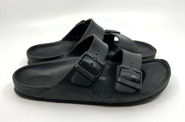 Birkenstock Arizona Eva Black Rubber Sandals Women's 7 US