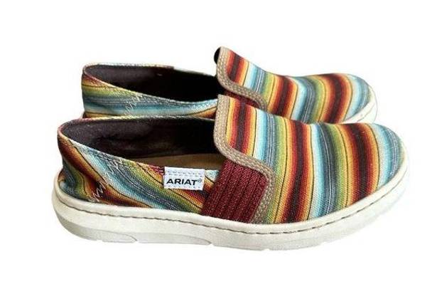 Ariat  Ryder Old Muted Serape Slip On Flat Shoes Size 6