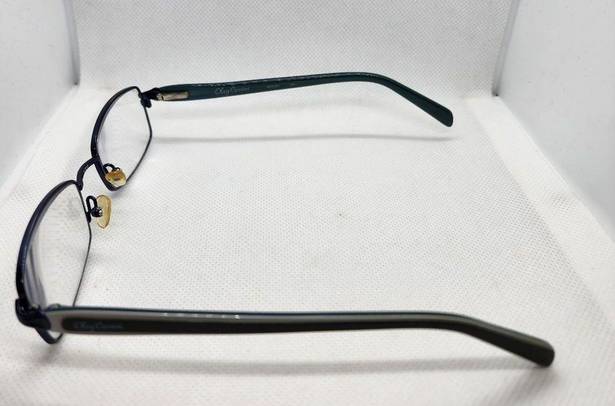 Oleg Cassini  Blue & Gray Prescription Glasses Frames