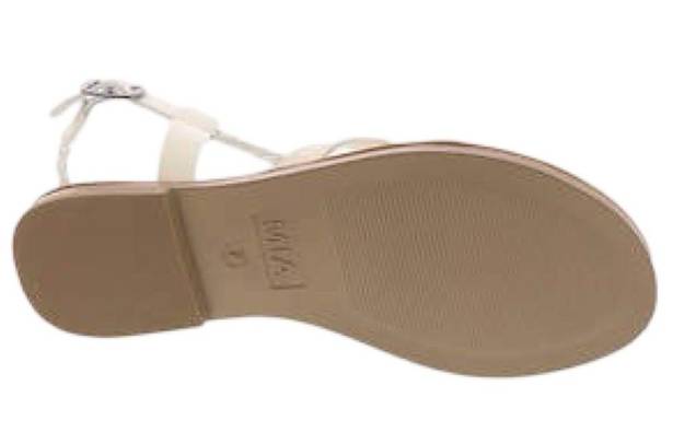 MIA NEW  VAEDA STRAPPY SANDAL IN BONE PONROS