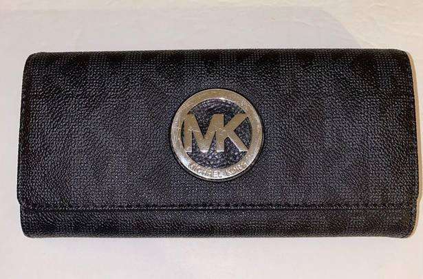 Michael Kors  Grayson MD Satchel Boston Bag w Matching Fulton Wallet black