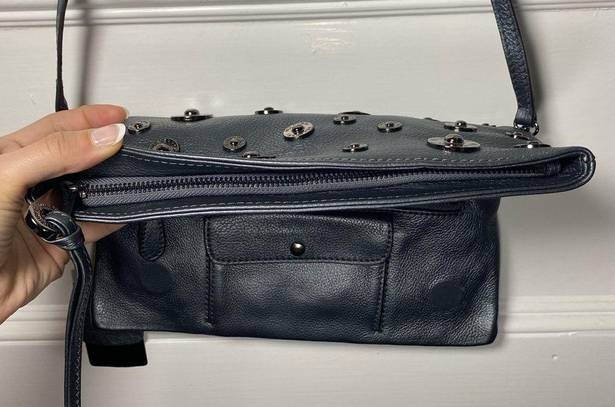 Mulberry  | NWT Studded Darwin Leather Folding Crossbody Clutch Bag