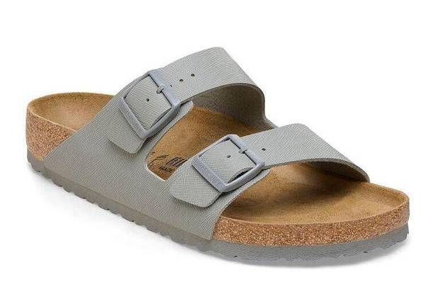 Birkenstock Arizona Vegan Rivet Stone Coin Sandals