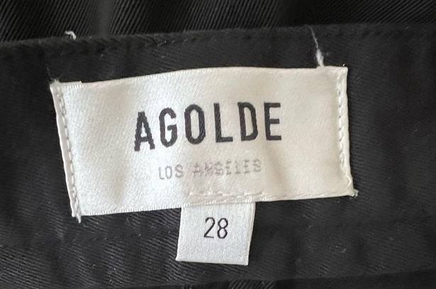 AGOLDE NEW NWT  Becker Chino Black