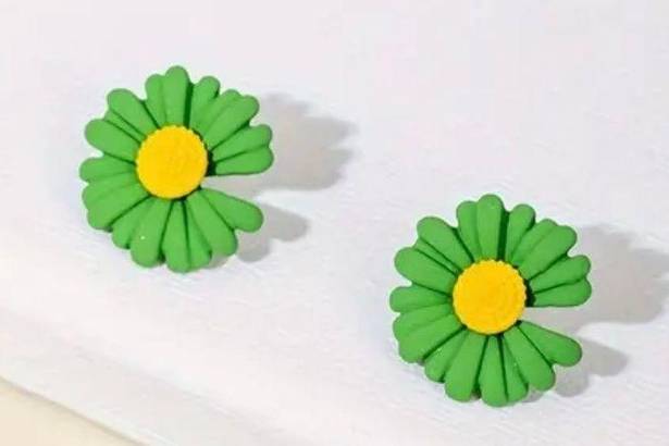 Daisy Cute Fresh  Flower Earrings