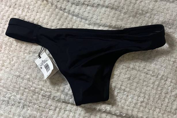 Shade & Shore Extra Large Very Cheeky Little Ways Black Swimsuit Bottom