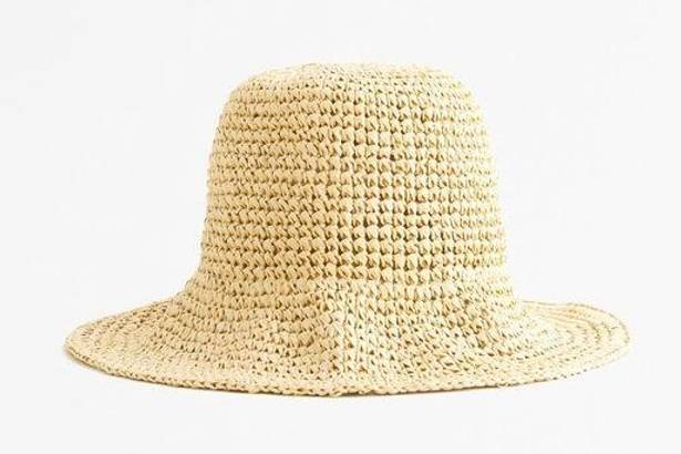 Abercrombie & Fitch  Straw Bucket Hat