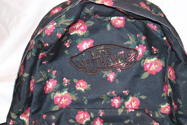 Vans Floral & Black Backpack