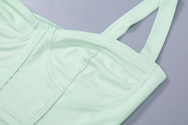 Boutique NWT Mint Crop Top