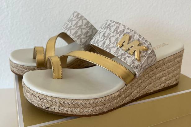 Michael Kors MICHAEL  Jilly Mid Wedge Sandals