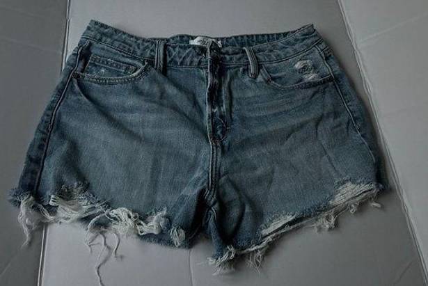 Carly Jean Los Angeles Denim Shorts L