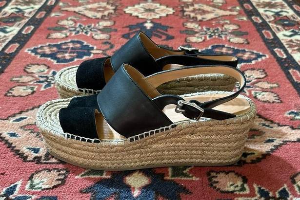 Rag and Bone  Edie Leather (Smooth and Suede) Espadrilles