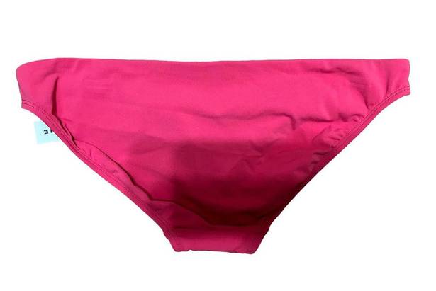 Robin Piccone  luca pink punch bikini bottom studs size Large NEW